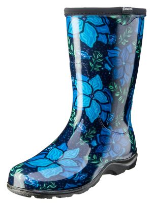 Sloggers Women's Spring Surprise Pattern Comfort Mid Waterproof Garden and Rain Boots, 1-Pair