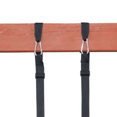 Image showing  Free Spirit Travel Swing, Sky Blue/Stargazer Purple, 250 lb. Capacity, For Ages 3+