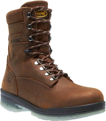 Wolverine Men's DuraShocks Waterproof Insulated Steel Toe Work Boots, 8 in.