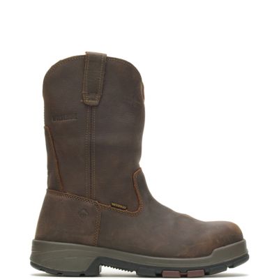 Image showing 0 th Wolverine Men's Cabor Composite Toe Wellington Dry Waterproof Work Boots