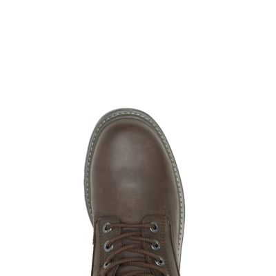 Image showing 2 th Wolverine Men's Steel Toe Floorhand Waterproof Work Boots, 6in.
