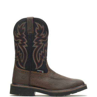 Image showing 1 th Wolverine Men's Steel Toe Rancher Waterproof Wellington Boots