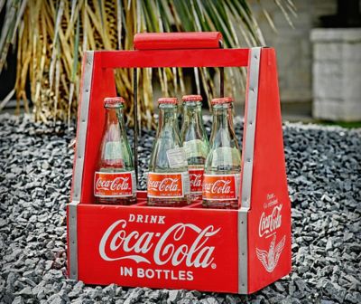 ORIGINAL SADD Coca~Cola IF YOU MUST DRINK & DRIVE DRINK COCA~COLA BUMPER STICKER 