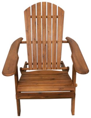 Leigh Country Natural Folding Adirondack Chair