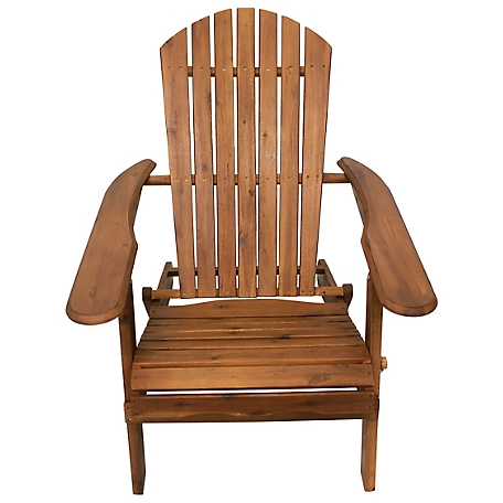 Leigh Country Natural Folding Adirondack Chair