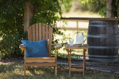 Image showing 7 th Leigh Country Folding Adirondack Chair, Natural