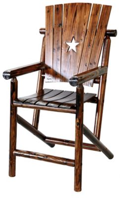 Image showing  55 in. Char-Log Star Patio Bar Armchair