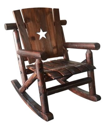 Leigh Country Char-Log Junior Lil Rocker Chair