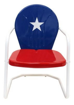 Image showing  Texas Flag Retro Chair