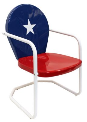 Image showing  Texas Flag Retro Chair
