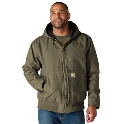 Carhartt Men's Loose Fit Washed Duck Insulated Active Jacket, 5XL