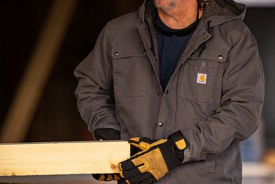 Image showing 6 th Carhartt Men's Washed Duck Bartlett Hooded Jacket