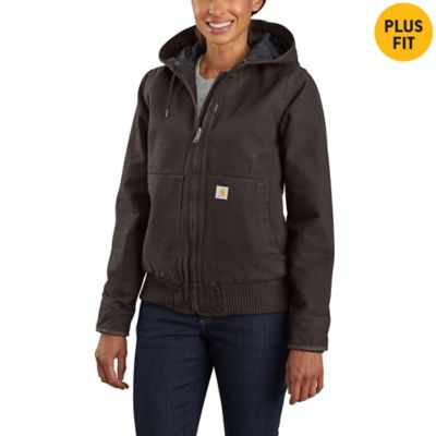 carhartt duck jacket hood