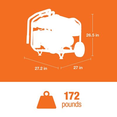 Image showing  6,500-Watt Gasoline Powered Portable Generator, CO-Sense Technology, 389 PR, 49-State/CAN, Low-Oil Level Shutdown