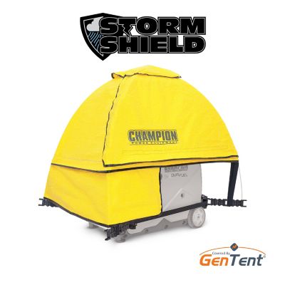 Image showing 9 th Champion Power Equipment Storm Shield Severe Weather Inverter Generator Cover for 2000 to 8500 Starting Watt Inverters