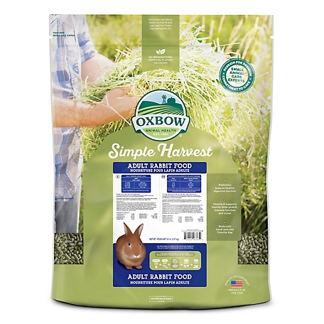 Oxbow Animal Health Simple Harvest Timothy Hay Adult Rabbit Food, 20 lb.