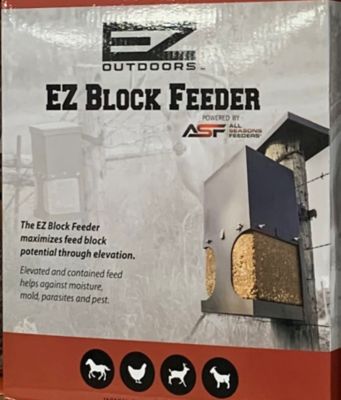 All Seasons Feeders Ez Block Feeder 990195 At Tractor Supply Co