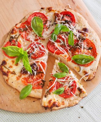 Image showing  2.32 qt. Potted Sweet Basil Plant