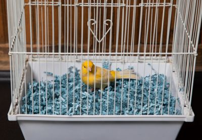 Image showing  Recycled-Paper Small Pet Bedding, 10 lb., Blue