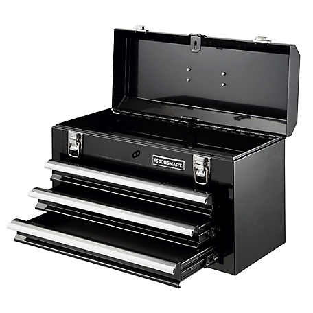 JobSmart 20.5 in. x 8.7 in. 3-Drawer Steel Tool Box at Tractor Supply Co.
