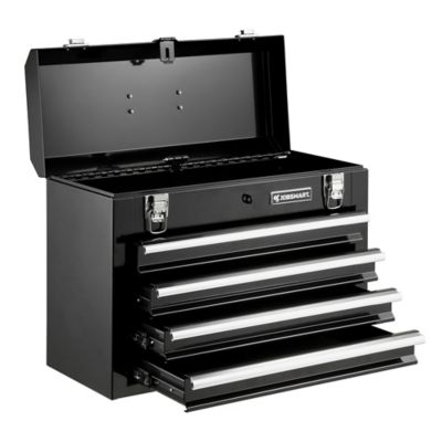 Image showing  20.5 in. x 8.7 in. 4-Drawer Steel Tool Box