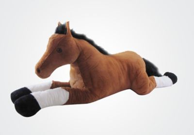 brown horse stuffed animal