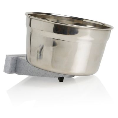 Lixit Stainless Steel Pet Crock Feeder, 20 oz.