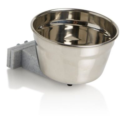 Image showing  20 oz. Crock Stainless Steel Pet Feeder