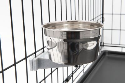 Image showing  20 oz. Crock Stainless Steel Pet Feeder