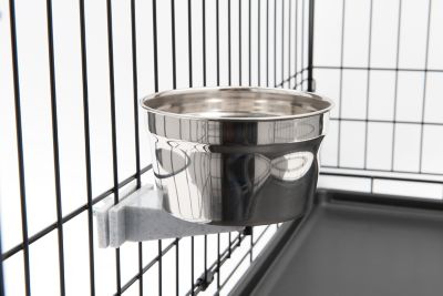 Image showing  20 oz. Crock Stainless Steel Pet Feeder
