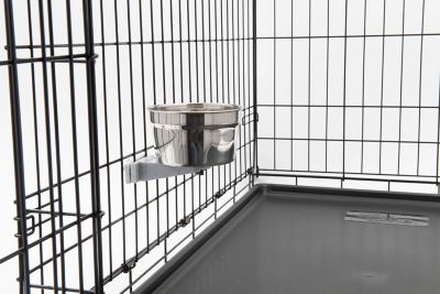 Image showing  20 oz. Crock Stainless Steel Pet Feeder