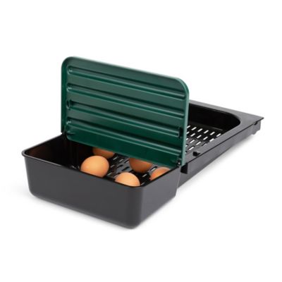 Image showing 5 th Homestead Essentials Roll-Out 3-Compartment Chicken Nesting Box