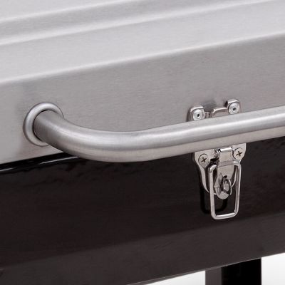 Image showing 5 th Char-Broil 1-Burner 200 Portable Stainless Propane Gas Grill, Gray