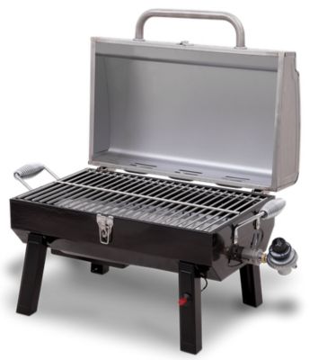 Image showing 6 th Char-Broil 1-Burner 200 Portable Stainless Propane Gas Grill, Gray
