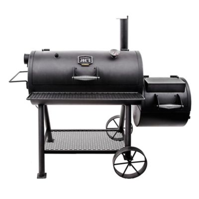 Oklahoma Joe S Highland Reverse Flow Offset Smoker 900 Sq In Cooking Space 33 5 In X 57 In X 53 In 180 80 Lb 17202052 At Tractor Supply Co