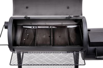 Image showing  1,060 sq. in. Longhorn Reverse Flow Offset Charcoal Smoker