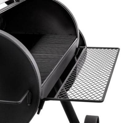 Image showing  1,060 sq. in. Longhorn Reverse Flow Offset Charcoal Smoker