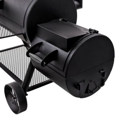 Image showing 8 th Oklahoma Joe's 1,060 sq. in. Longhorn Reverse Flow Offset Charcoal Smoker