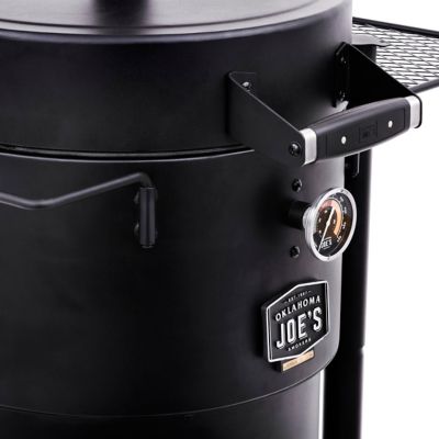 Image showing  284 sq. in. Bronco Drum Charcoal Smoker