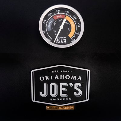 Image showing 6 th Oklahoma Joe's Judge Barrel Charcoal Grill, 540 sq. in., Black