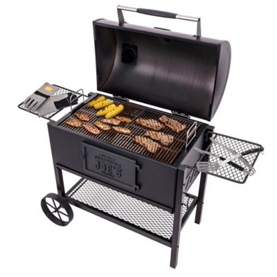 Image showing 8 th Oklahoma Joe's Judge Barrel Charcoal Grill, 540 sq. in., Black