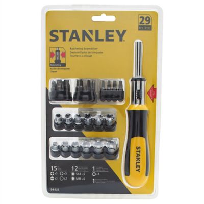 Stanley 29 pc. Ratcheting Screwdriver