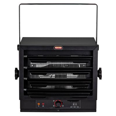 Image showing  Professional 240V 5000W Garage Heater, 500 sq. ft., 17,060 BTU