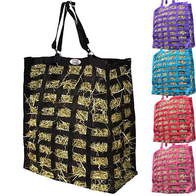 Image showing  3-Flake Supreme 4-Sided Slow Feed Hay Bag