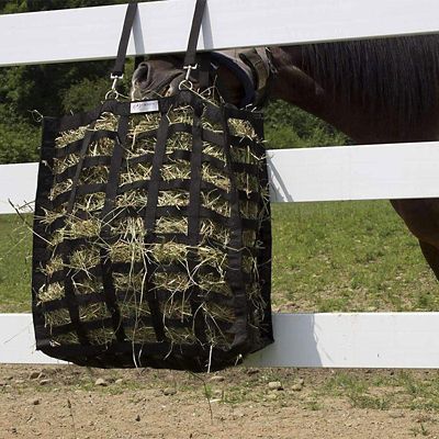 Image showing  3-Flake Supreme 4-Sided Slow Feed Hay Bag