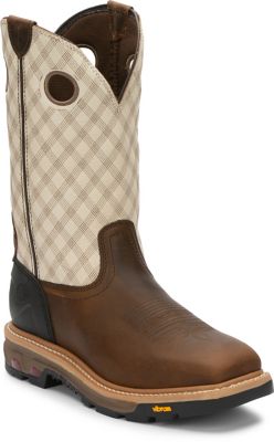 justin square toe boots