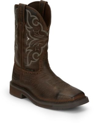 Justin jel round toe sale boot insole