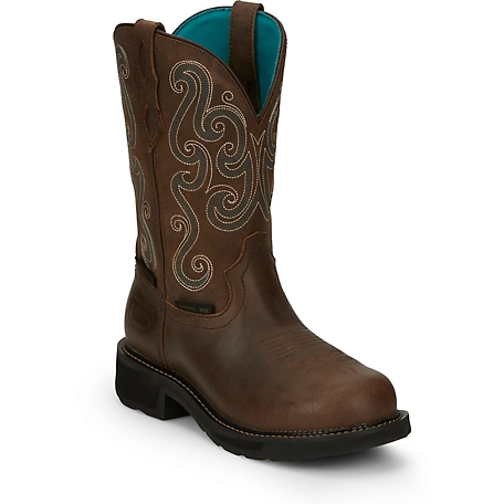 Justin Tasha Waterproof Steel Toe Boots