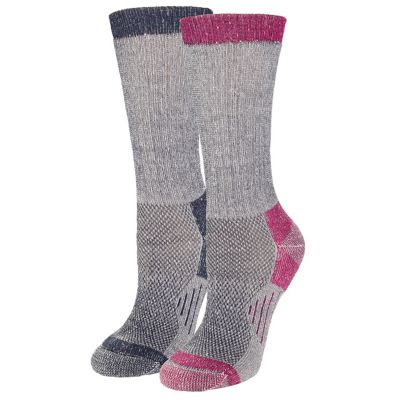 Blue Mountain Ladies Merino Socks, 2 Pack