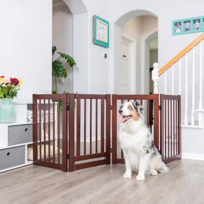 Primetime Petz 30 in. 360 Configurable Walk Through Wooden Pet Gate with Door at Tractor Supply Co